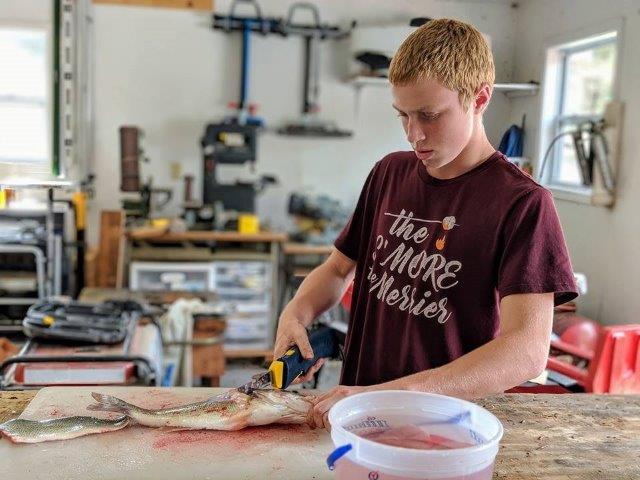 Mike filleting.jpg